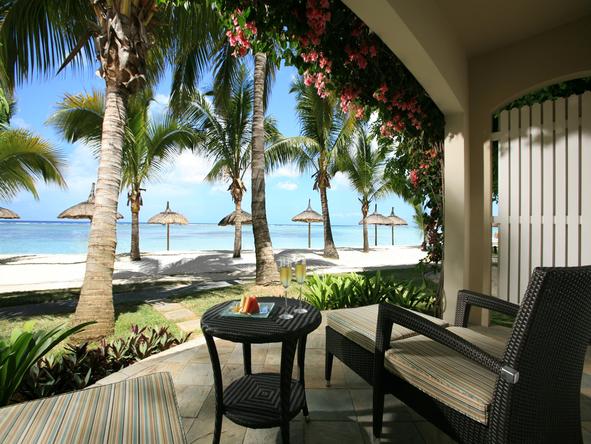 Sugar Beach Resort - private deck